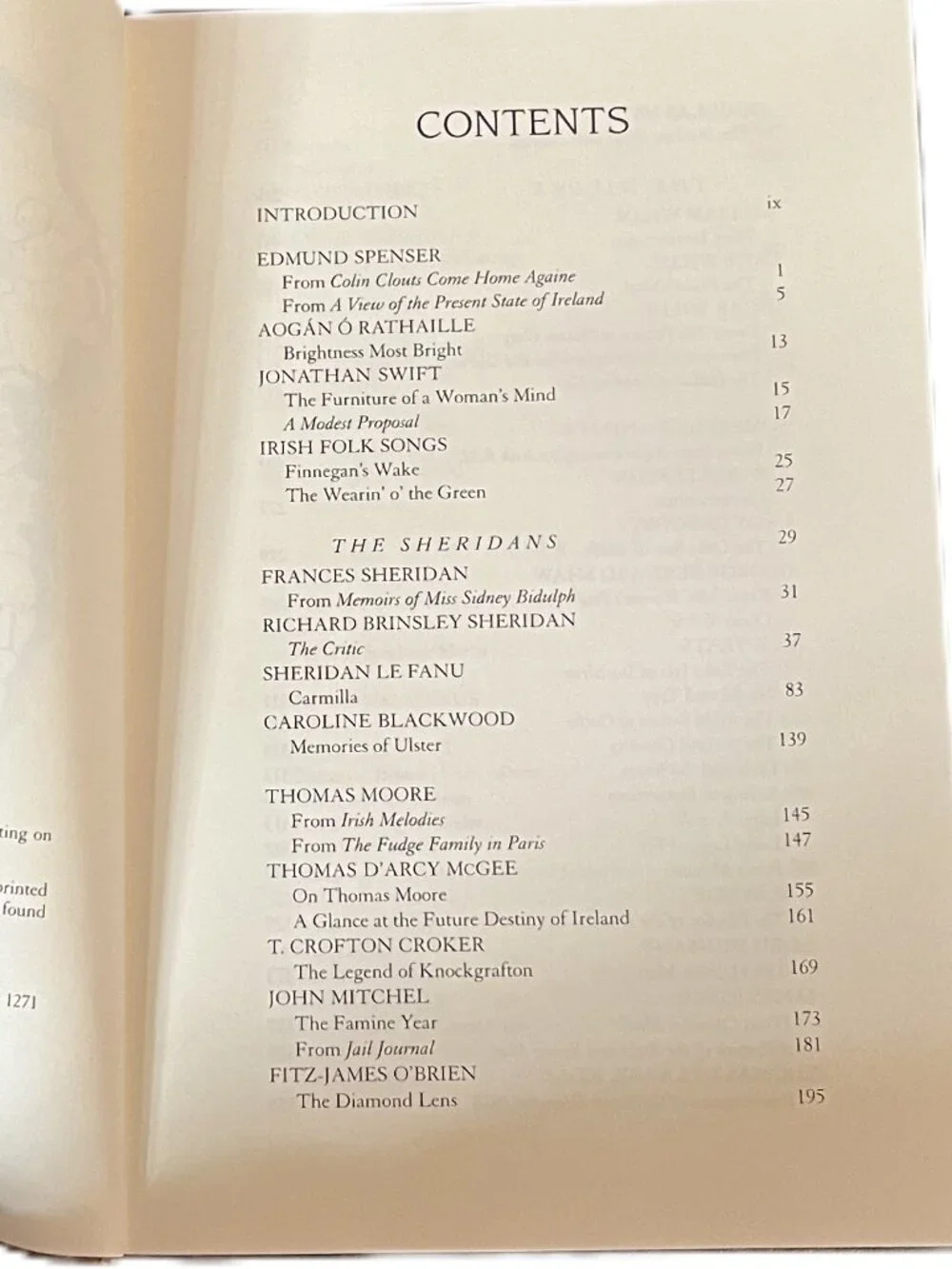 QPB Book of Irish Literature, Softcover